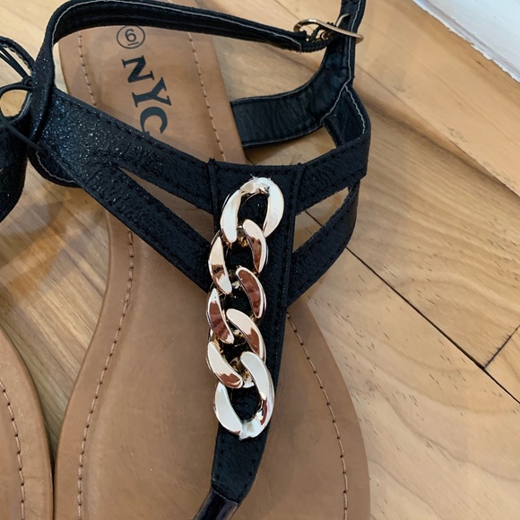 NYC Sandals - NWOT - Picture 3 of 7